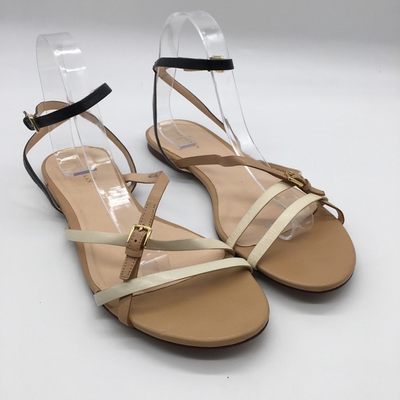 Cole Haan Jensen Strap Leather black cream Sandal - Picture 2 of 11